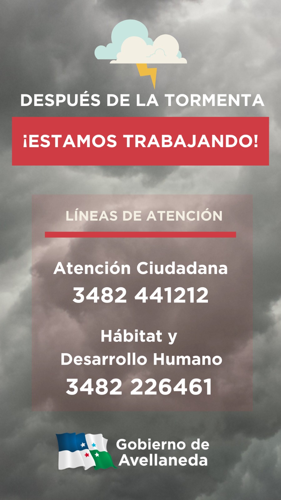 tormenta atencion